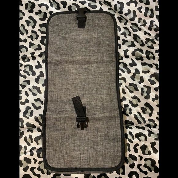 Macy's Men’s Hanging Toiletries Bag One Size Heather Gray Travel Bag NWT - Picture 3 of 7